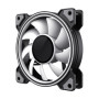 Gamemax Case Fan , DUAL RING INFINITY BK , Black