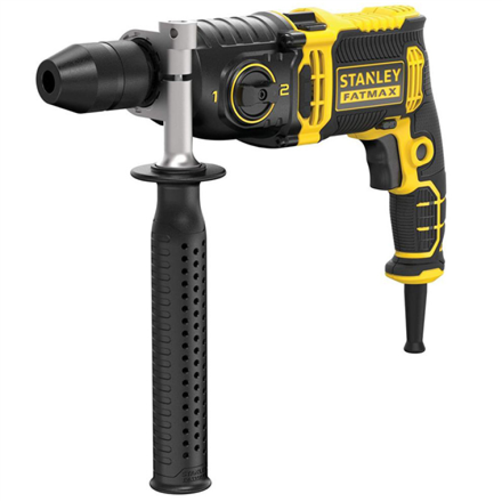 Stanley , 2-Gear Percussion Hammer Drill With Kitbox , FMEH1100K-QS , 1100 W