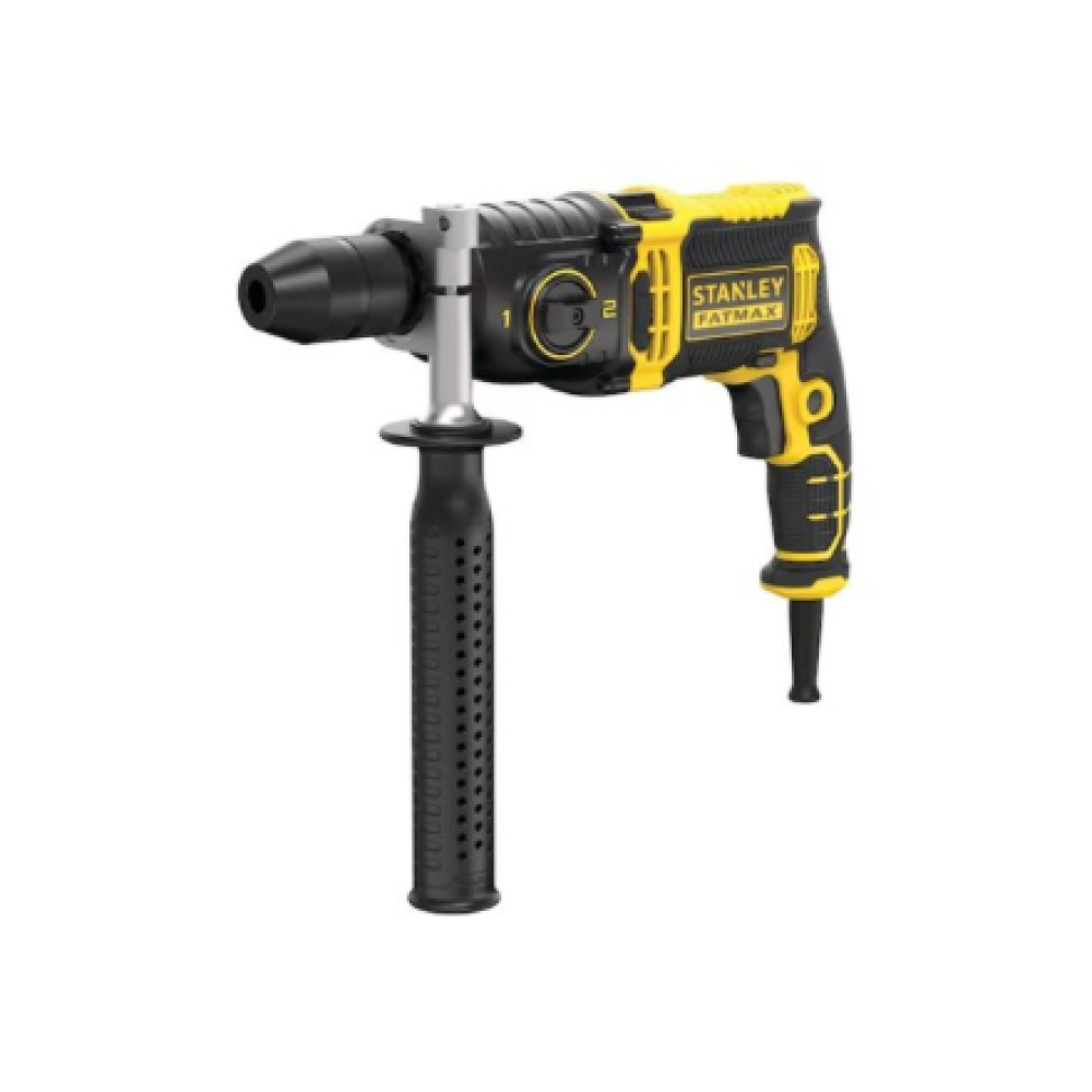 Stanley , 2-Gear Percussion Hammer Drill With Kitbox , FMEH1100K-QS , 1100 W