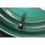 SALE OUT. WHEEL PNEU.400/METAL.BEARING+AXLE/4PR.GREEN*** , Geko MISSING VENT CAP