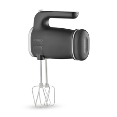 Caso Cordless Hand Mixer , Click & Mix , Hand Mixer , 150 W , Number of speeds 8 , Stainless Steel/Black