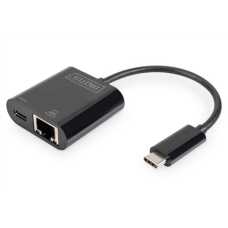 Digitus , USB-Type-C Gigabit Ethernet Adapter + PD with power delivery function , DN-3027 , HDMI ports quantity