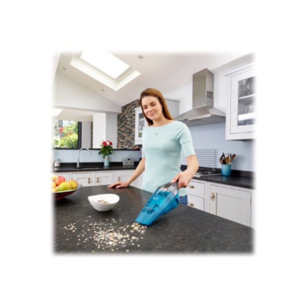 BLACK & DECKER , Vacuum Cleaner , WDC215WA-QW , Cordless operating , Handstick , 7.2 V , Operating time (max) 10 min , Blue