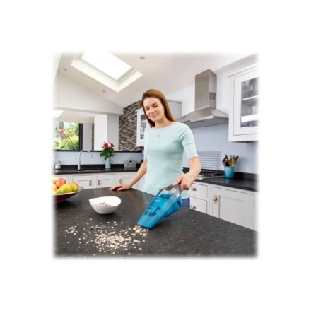 BLACK & DECKER , Vacuum Cleaner , WDC215WA-QW , Cordless operating , Handstick , 7.2 V , Operating time (max) 10 min , Blue