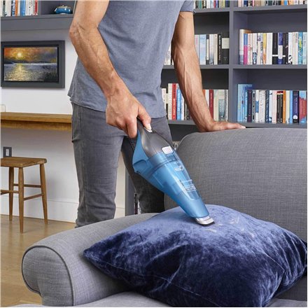 BLACK & DECKER , Vacuum Cleaner , WDC215WA-QW , Cordless operating , Handstick , 7.2 V , Operating time (max) 10 min , Blue
