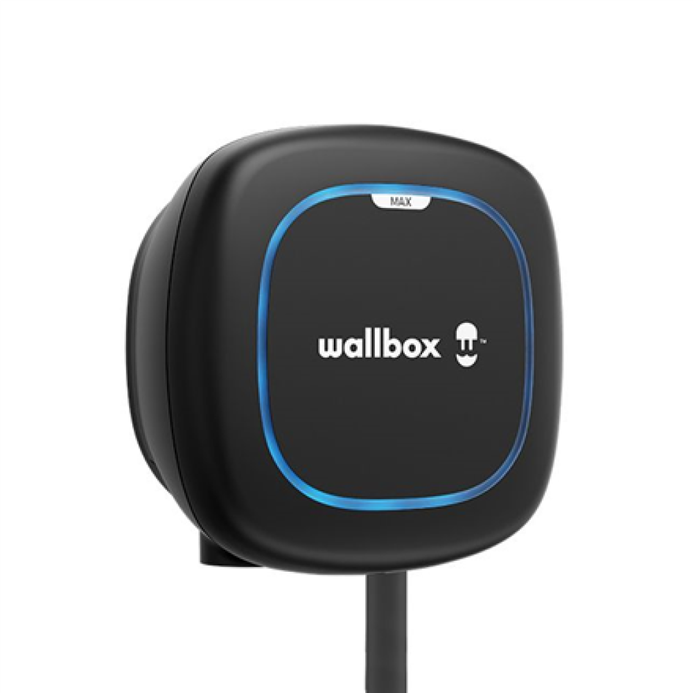 Wallbox Pulsar Max 5M Type 2 , 7.4 kW , Wi-Fi, Bluetooth , 5 m , Black