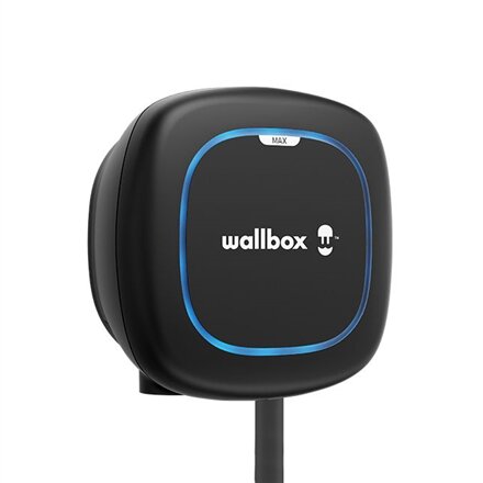 Wallbox Pulsar Max 5M Type 2 , 7.4 kW , Wi-Fi, Bluetooth , 5 m , Black
