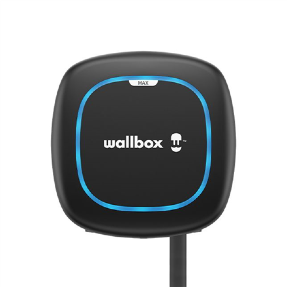 Wallbox Pulsar Max 5M Type 2 , 7.4 kW , Wi-Fi, Bluetooth , 5 m , Black