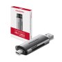 AXAGON Mobile USB 3.2 Gen 1card reader with USB-C and USB-A connectors , CRE-SAC