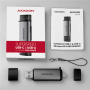 AXAGON Mobile USB 3.2 Gen 1card reader with USB-C and USB-A connectors , CRE-SAC