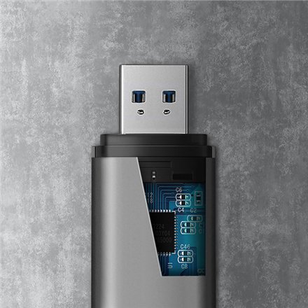 AXAGON Mobile USB 3.2 Gen 1card reader with USB-C and USB-A connectors , CRE-SAC