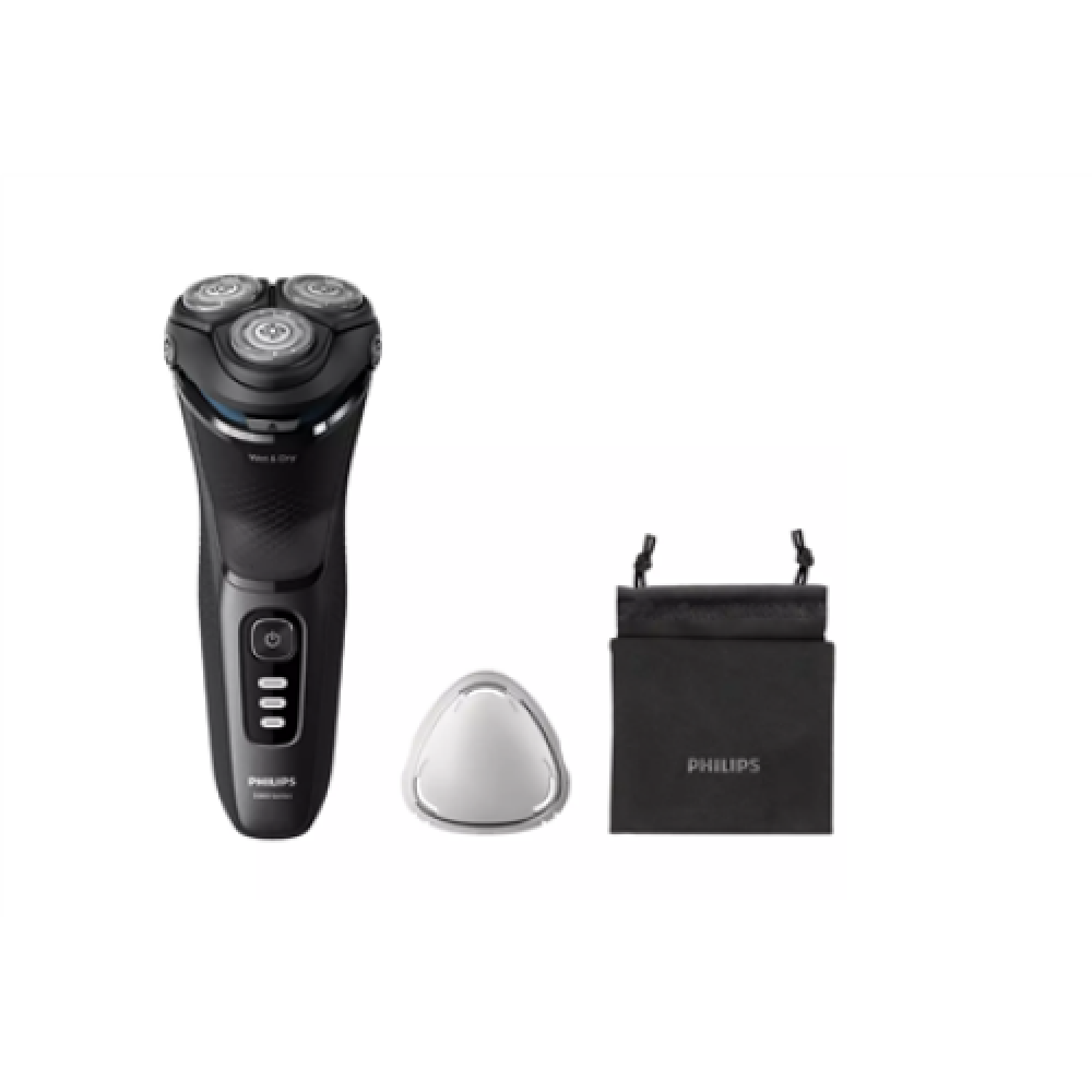 Philips , Shaver , S3244/12 , Operating time (max) 60 min , Wet & Dry , Lithium Ion , Black