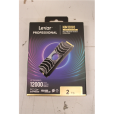 SALE OUT. , Lexar , SSD , Lexar NM1090 , 2000 GB , SSD form factor M.2 2280 , Solid-state drive interface PCIe Gen5x4 , DAMAGED PACKAGING , Read speed 12000 MB/s , Write speed 11000 MB/s