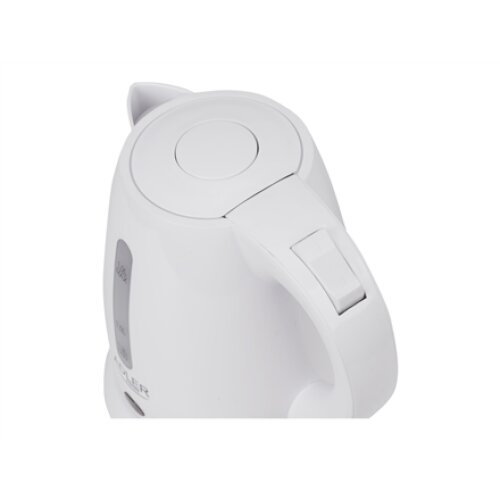 Adler , Kettle , AD 1272 , Electric , 1600 W , 1 L , Stainless steel/Polypropylene , 360° rotational base , White