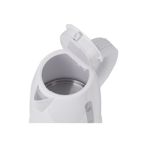 Adler , Kettle , AD 1272 , Electric , 1600 W , 1 L , Stainless steel/Polypropylene , 360° rotational base , White