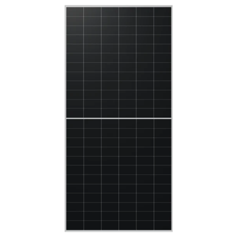 Longi 640 W , Solar Hi-MO X10 LR7-72HVD- 640M Silver frame , Transparent N-type Back Contact Glass-Glass