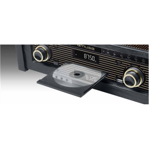 Muse , Turntable micro system , MT-115W , USB port , AUX in , CD player , FM radio , Wireless connection