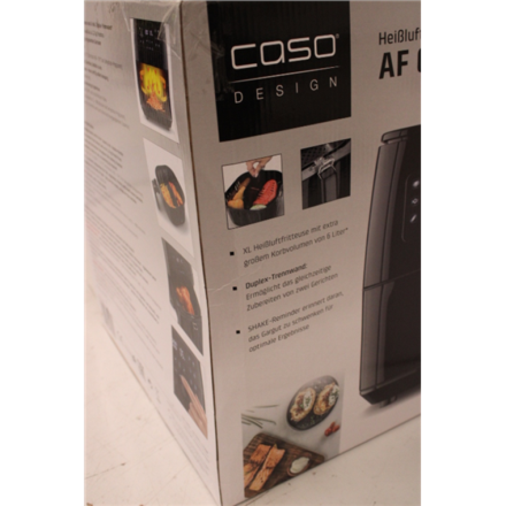 SALE OUT. Caso AF 660 Duplex Air fryer, 1700 W, Capacity 6 L, Black , Caso , Air Fryer , AF 660 Duplex , Power 1700 W , Capacity 6 L , DAMAGED PACKAGING