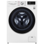 LG Washing Machine With Dryer F4DV710S1E Energy efficiency class A Front loading Washing capacity 10.5 kg 1400 RPM Depth 56 cm Width 60 cm Display LED Drying system Drying capacity 7 kg Steam function Direct drive Wi-Fi White