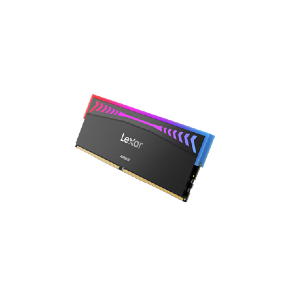 Lexar Memory with heatsink and RGB lighting , ARES , 32 GB , DDR5 , 8000 MHz , PC/server , Registered No , ECC No