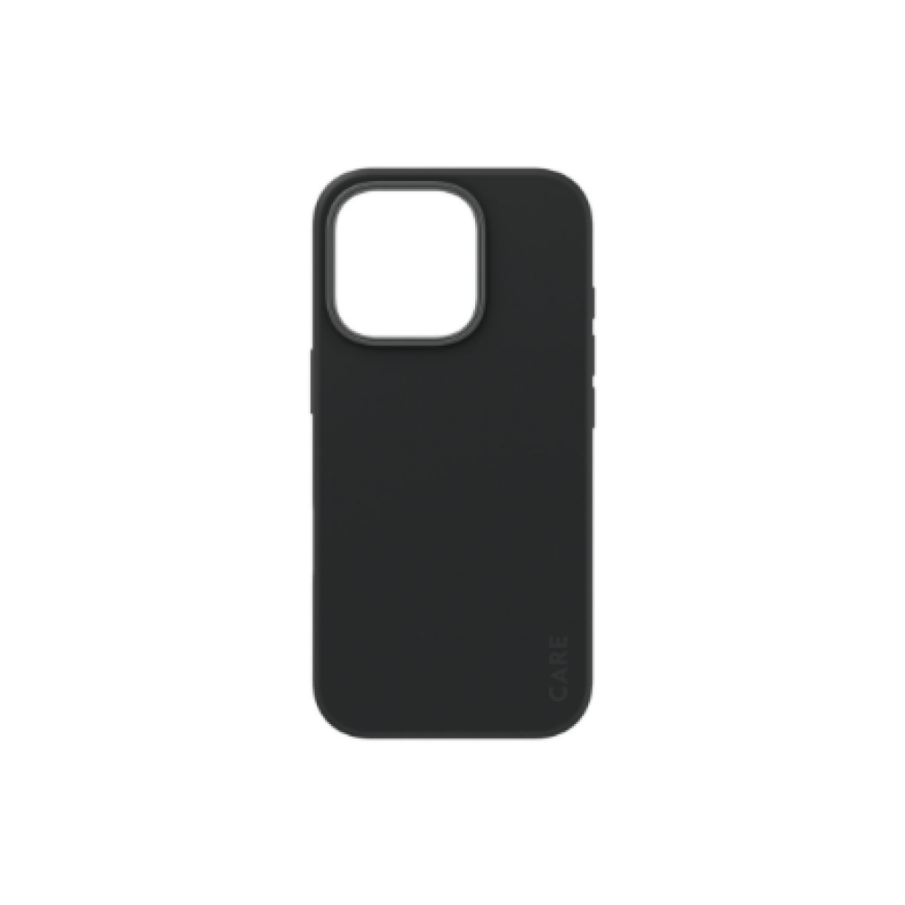 CARE Fashionable Case , Back cover , Apple , iPhone 16 Pro , Recycled plastic , Black , MagSafe