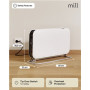 Mill , Heater , SG2000LED , Convection Heater , 2000 W , Number of power levels 3 , Suitable for rooms up to 5-20 m² , White