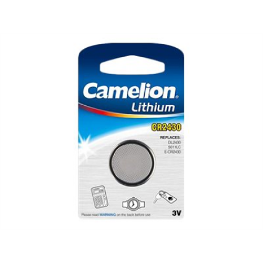 Camelion , CR2430-BP1 , CR2430 , Lithium , 1 pc(s)