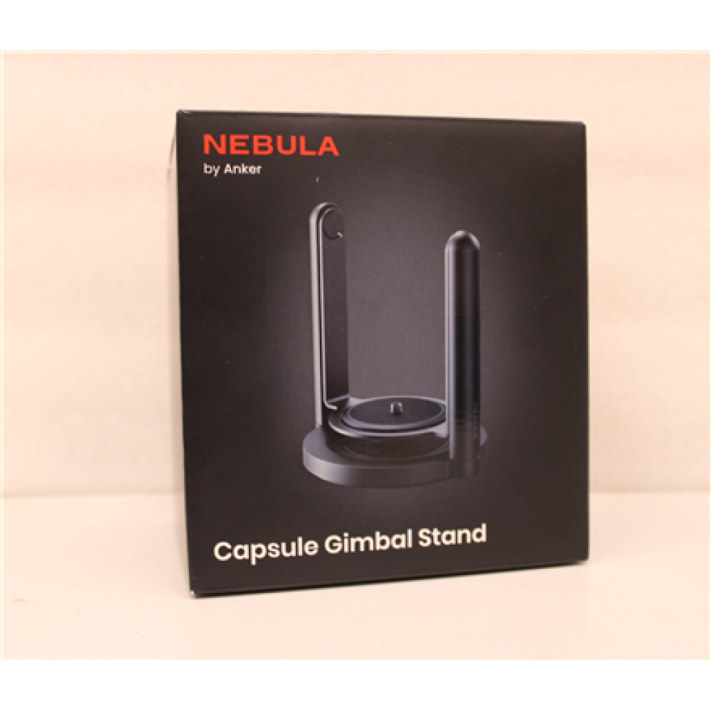 SALE OUT. Anker Nebula Projector Capsule Gimbal Stand, Black , SALE OUT. Anker Nebula Capsule Gimbal Stand , Adjustable Viewing Angle , Black , Maximum weight (capacity) 1 kg , DEMO