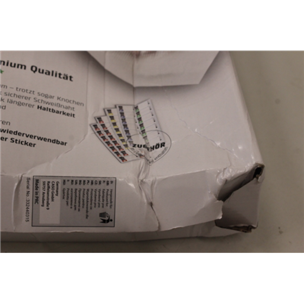 SALE OUT. CASO foil bag 30x40cm, 50 pcs , Caso , Foil bags , 01220 , 50 units , Dimensions (W x L) 30 x 40 cm , Ribbed , DAMAGED PACKAGING