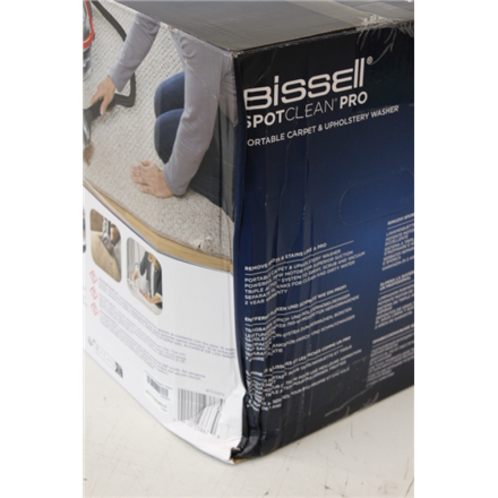 SALE OUT. , Bissell , Spot Cleaner , SpotClean Pro , Corded operating , Handheld , Washing function , 750 W , - V , Red/Titanium , Warranty 24 month(s) , DAMAGED PACKAGING