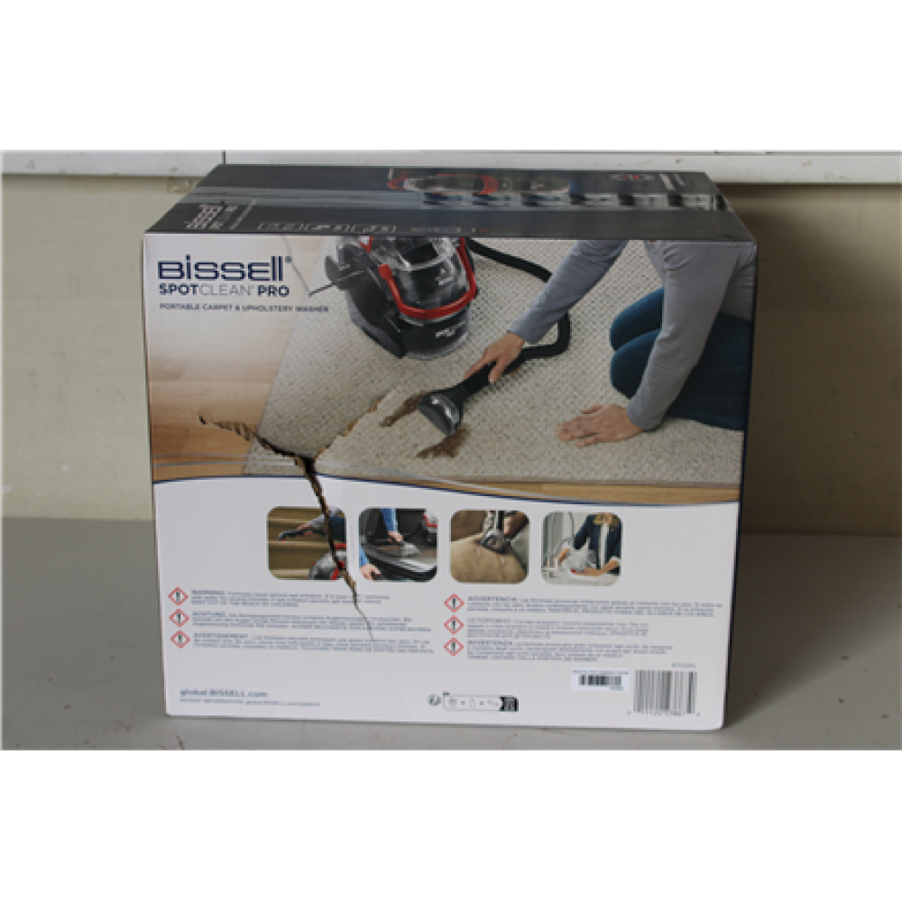 SALE OUT. , Bissell , Spot Cleaner , SpotClean Pro , Corded operating , Washing function , 750 W , Red/Titanium , 24 month(s) , - V , DAMAGED PACKAGING