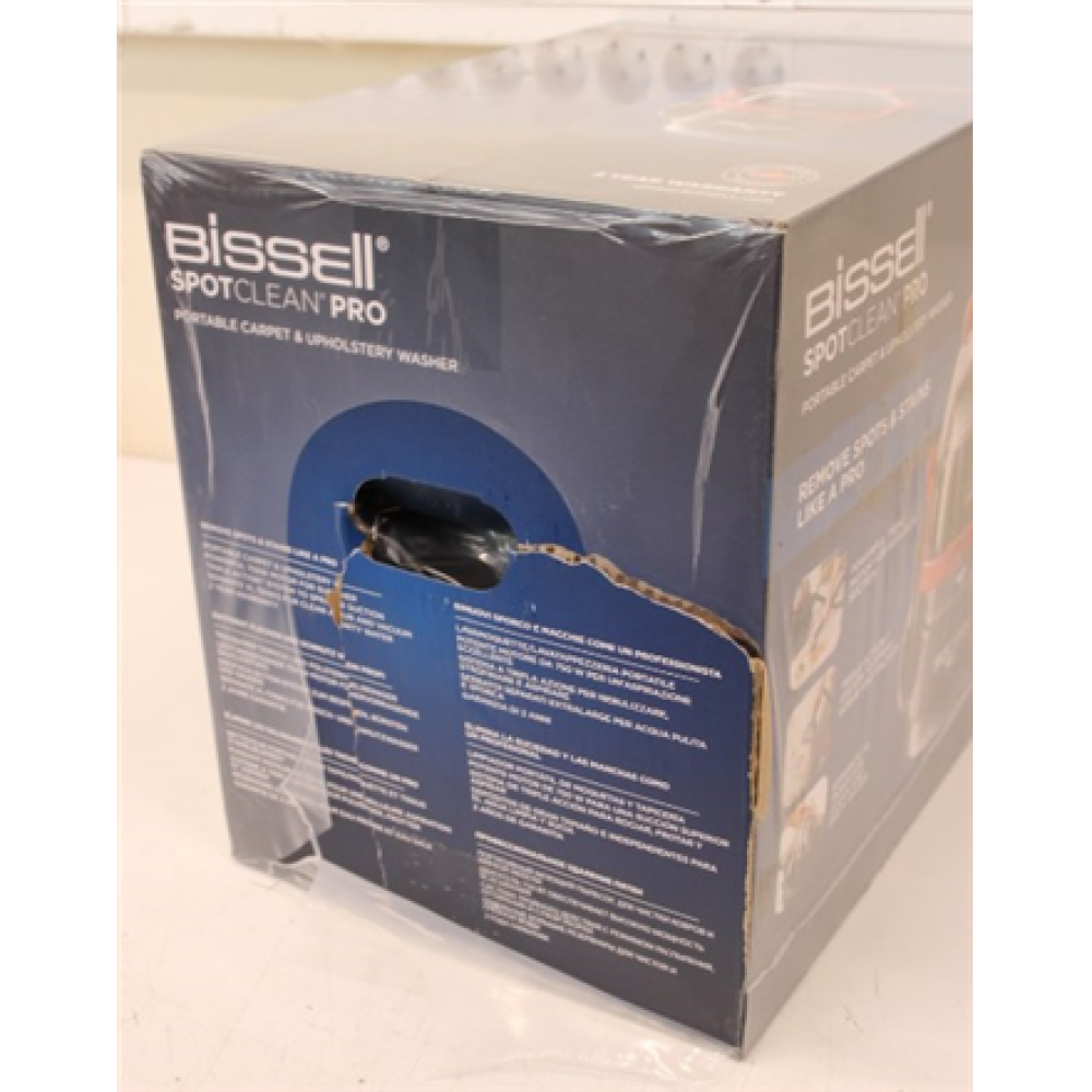 SALE OUT. , Bissell , Spot Cleaner , SpotClean Pro , Corded operating , Handheld , Washing function , 750 W , - V , Red/Titanium , Warranty 24 month(s) , DAMAGED PACKAGING