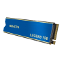 ADATA , LEGEND 750 , 500 GB , SSD form factor M.2 2280 , Solid-state drive interface PCIe Gen3x4 , Read speed 3500 MB/s , Write speed 3000 MB/s