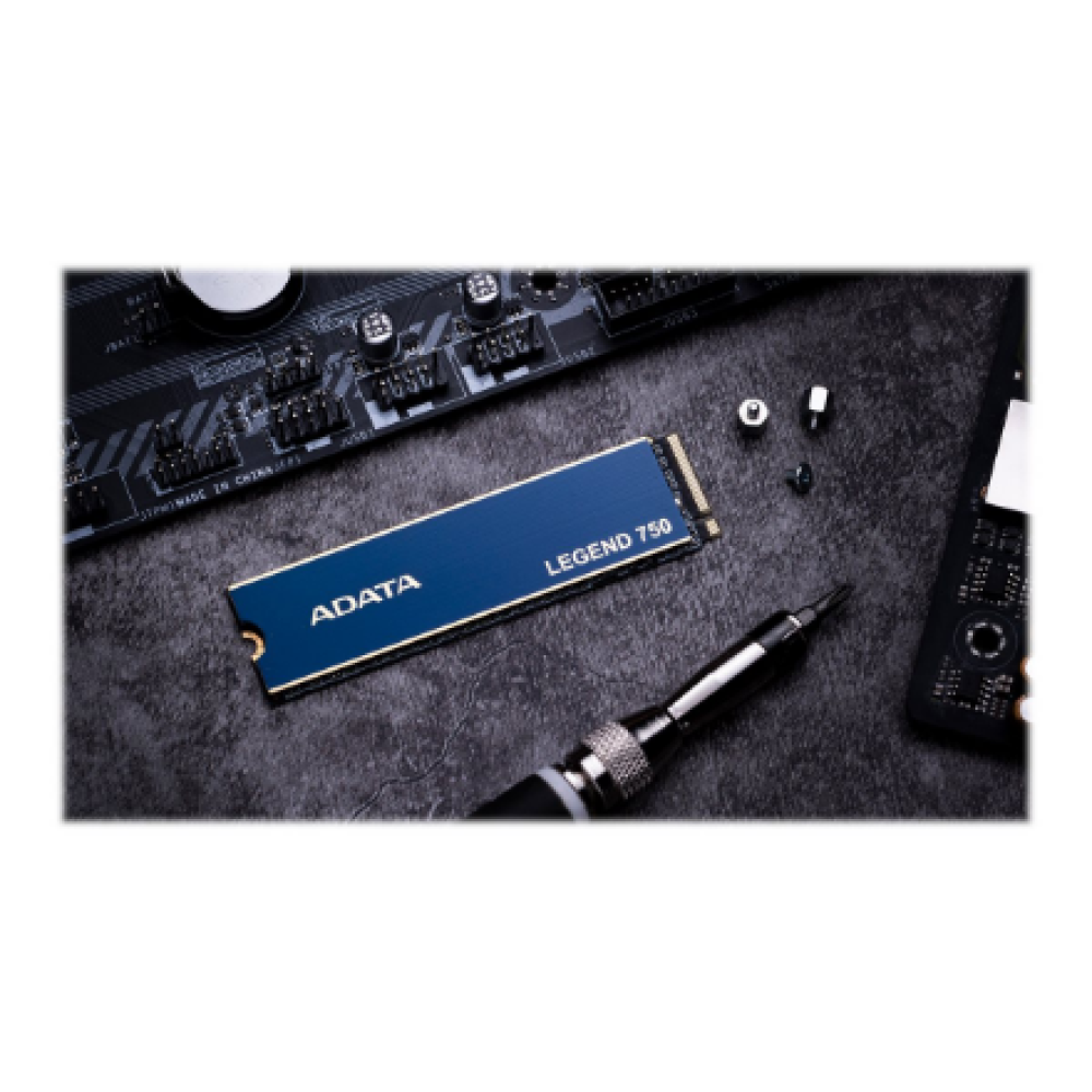 ADATA , LEGEND 750 , 500 GB , SSD form factor M.2 2280 , Solid-state drive interface PCIe Gen3x4 , Read speed 3500 MB/s , Write speed 3000 MB/s
