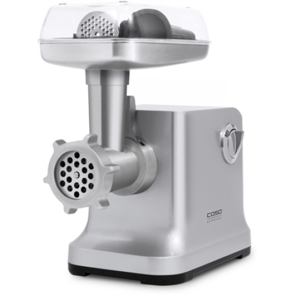 Caso , Meat Grinder , FW2000 , Silver , Number of speeds 2 , Accessory for butter cookies; Drip tray