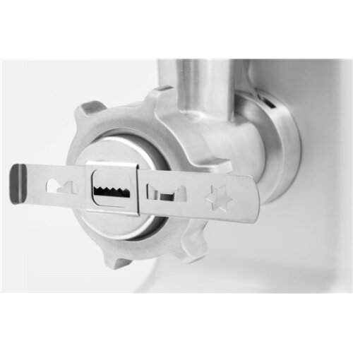 Caso , Meat Grinder , FW2000 , Silver , Number of speeds 2 , Accessory for butter cookies; Drip tray