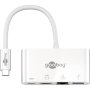 Goobay , USB-C Multiport Adapter (HDMI + Ethernet, PD) , 62105