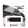 Kingston , USB Flash Drive , DataTraveler 70 , 256 GB , USB Type-C , Black