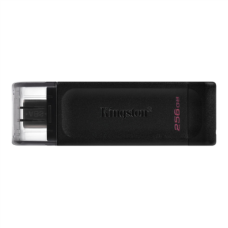 Kingston , USB Flash Drive , DataTraveler 70 , 256 GB , USB 3.2 Gen 1 Type-C , Black