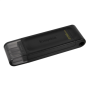 Kingston , USB Flash Drive , DataTraveler 70 , 256 GB , USB 3.2 Gen 1 Type-C , Black