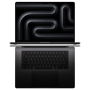 Apple , MacBook , Pro , Space Black , 14 , 3024 x 1964 pixels , Apple M3 Pro , 18 GB , Solid-state drive capacity 512 GB , Apple M3 Pro chip 11-core CPU/14-core GPU , macOS , 802.11ax , Bluetooth version 5.3 , Keyboard language Russian , Keyboard backlit 