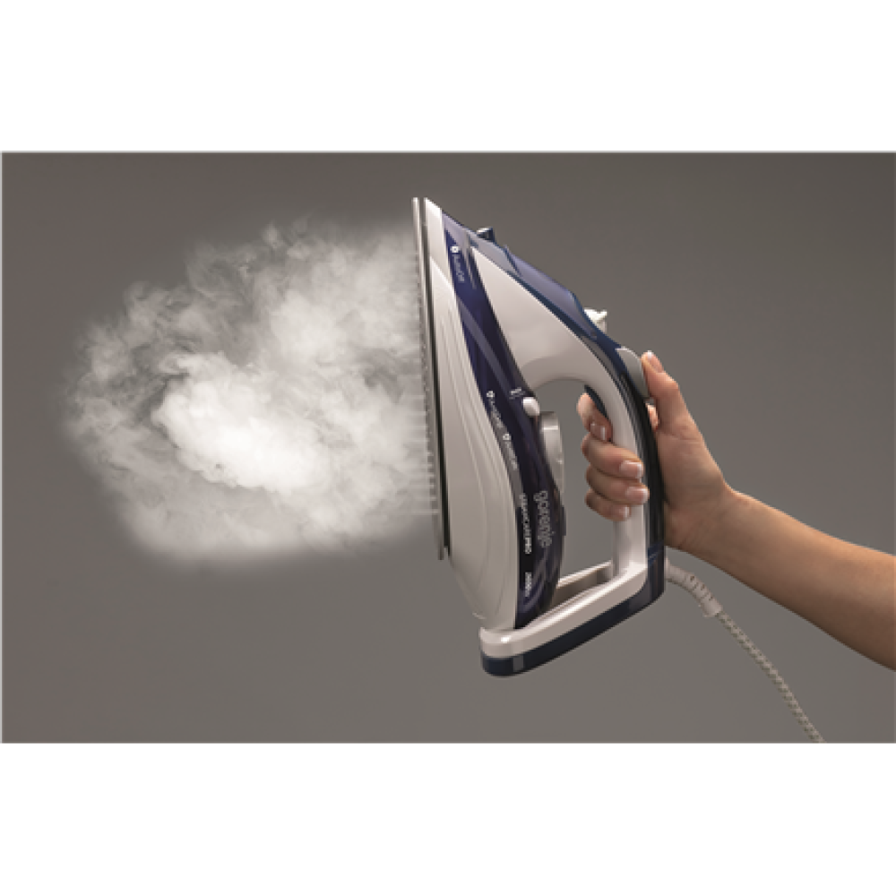 Gorenje , Steam Iron , SIH2600BLC , Steam Iron , 2600 W , Water tank capacity 350 ml , Continuous steam 30 g/min , Steam boost performance 95 g/min , Blue/White