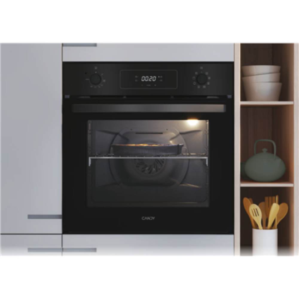 Candy Oven , FIDCP N625 L , 70 L , Electric , Aquactiva , Mechanical and electronic , Steam function , Height 59.5 cm , Width 59.5 cm , Black
