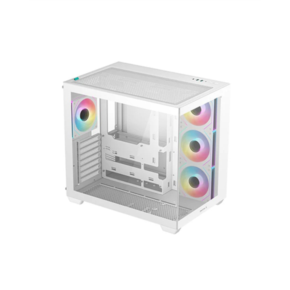 Deepcool CG530 4F WH , White , Mid Tower , Power supply included No