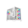 Deepcool CG530 4F WH , White , Mid Tower , Power supply included No