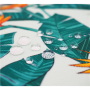 Casyx , SLVS-000008 , Casyx for MacBook , Fits up to size 13 ”/14 , Sleeve , Birds of Paradise , Waterproof