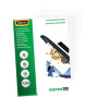 Fellowes , Laminating Pouch , A3 , Glossy , Thickness: 100 micron, Qty Per Pack: 100 pcs; Ideal for notices, craft materials, signage and frequently handled documents; Compatible with all laminator brands