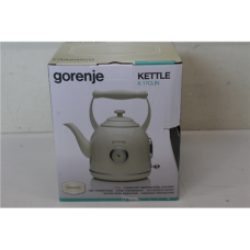SALE OUT. Gorenje K17CLIN Kettle, Electric, Capacity 1.7 L, Power 2000 W, Plastic/metal, Ivory , Gorenje , DAMAGED PACKAGING