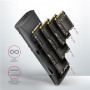 AXAGON USB-C 10Gbps - M.2 NVMe and SATA SSD THIN SCREWLESS box , EEM2-GTS2