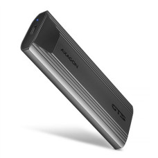 AXAGON USB-C 10Gbps - M.2 NVMe and SATA SSD THIN SCREWLESS box , EEM2-GTS2
